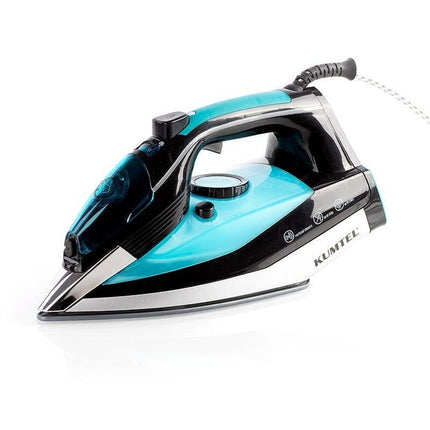 Kumtel Steam Iron 2500W | Ceramic Soleplate, 300ml Tank, Self-Clean