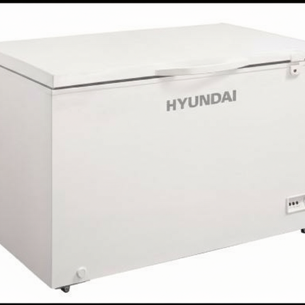 HYUNDAI 262 L chest freezer in white with dual-purpose household storage