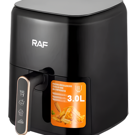 RAF Air Fryer 3L  | 1500W with Temperature Control and Multi-Purpose Functionality