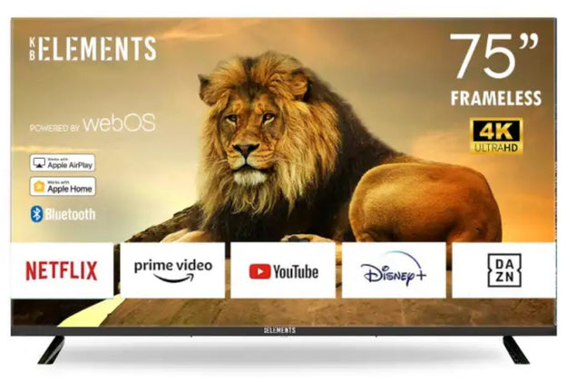 EX Display KB ELEMENTS 75" Ultra HD 4K Smart TV