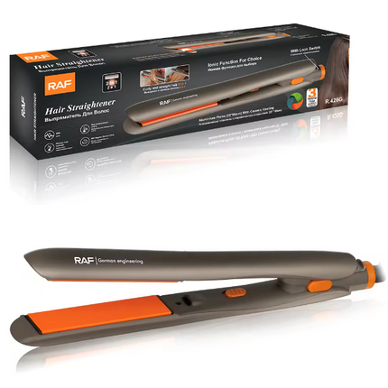 RAF 2-in-1 Hair Straightener | Fast Heating