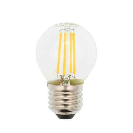 LED FILAMENT BULB LEDISONE-2-CLEAR MINI GLOBE G45 4W 520Lm E27 2700K (WARM WHITE) 1514550 VITO