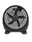 Zonova 20" floor fan Electric Fan/Desk Fan - 220V/50Hz Copper Motor, 60W, Plastic Grill, 5 PP Blades, 3.5 kgs Total Weight