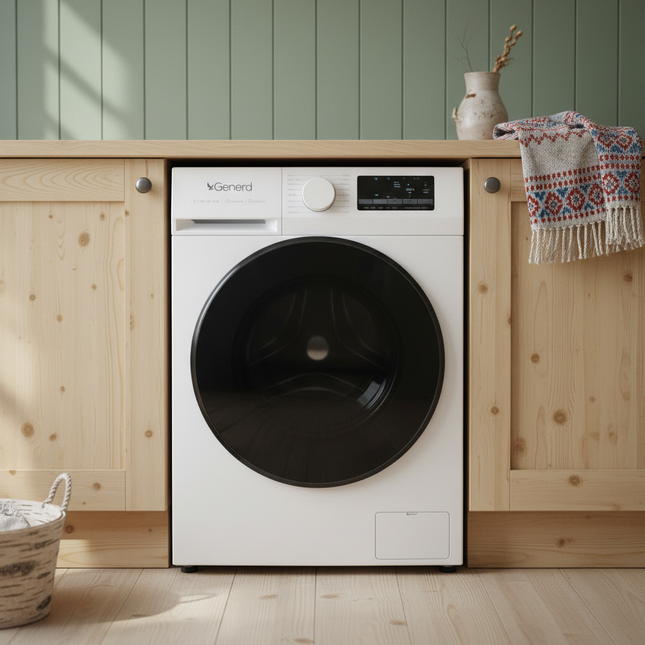 Norwegian-Style Laundry Room - Original Machine