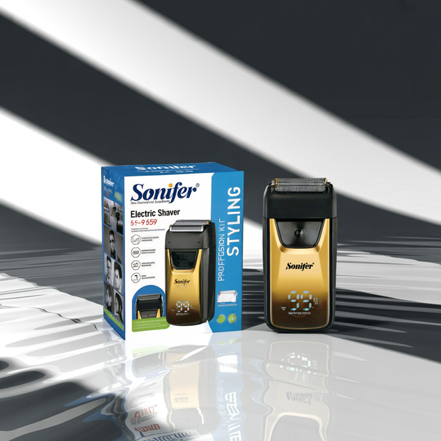 Sonifer Electric Shaver | 	Fast Charging | LCD Screen | 3 Speeds Adjustment