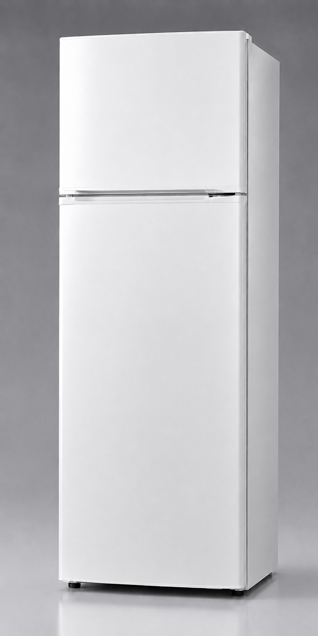 BUILT IN FRIDGE WITH A TOP MOUNTED FREEZER ,144CM X 54CM ,