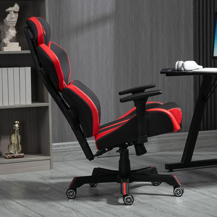 ALINUNU Gaming Chair - Modern Style - Adjustable, Swivel - Leather Furniture Finish - 60 lbs Item Weight, 4 Height Positions