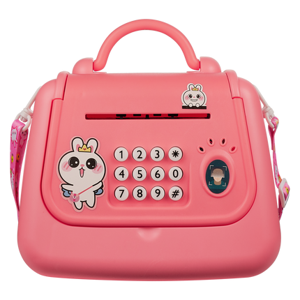 Volkano Kids Purse series Kids Money Saving Vault Handbag - Pink