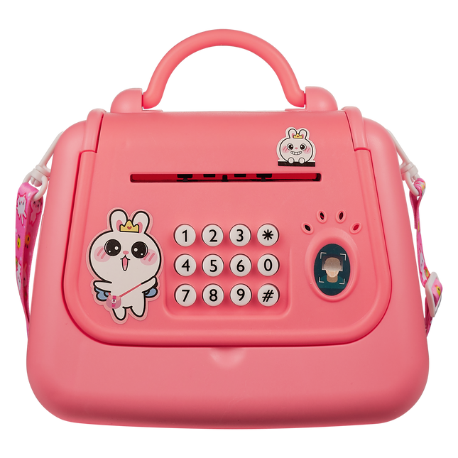 Volkano Kids Purse series Kids Money Saving Vault Handbag - Pink