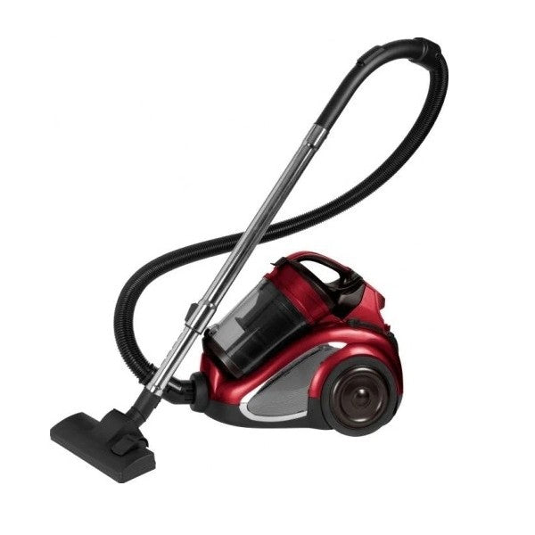 Hausberg HB 2820RS Bagless Vacuum Cleaner, 4.5L Capacity, 1800-2200W, with Metal Telescopic Tube