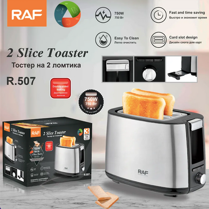 RAF 2 slice toaster