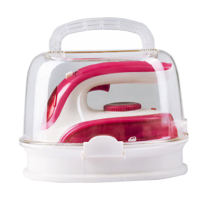 Hausberg Travel Iron HB-7910RZ, 900W with Ceramic Soleplate, 50ml Water Tank, Pink