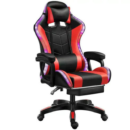 Earthquake Gaming Chairs with RGB ,Footrest and Bluetooth Speakers