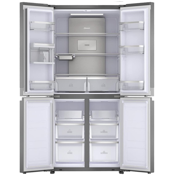 AVG Fridge Freezer 179cm / 620Ltrs / Non Frost / Inox