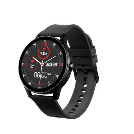 Volkano Fit Soul Series Smart Watch - Black