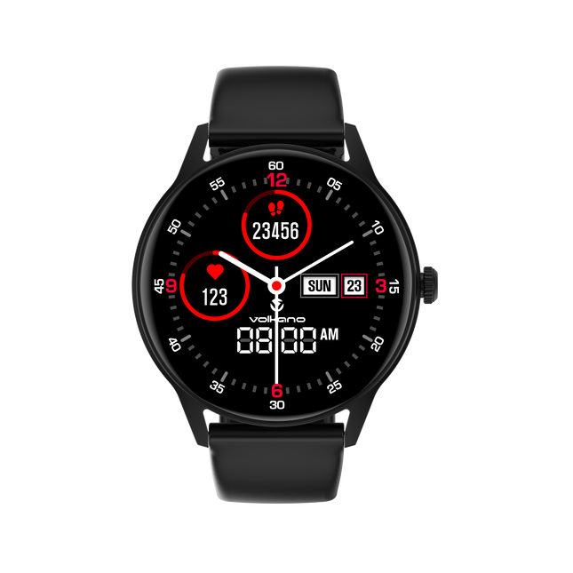 Volkano Fit Soul Series Smart Watch - Black