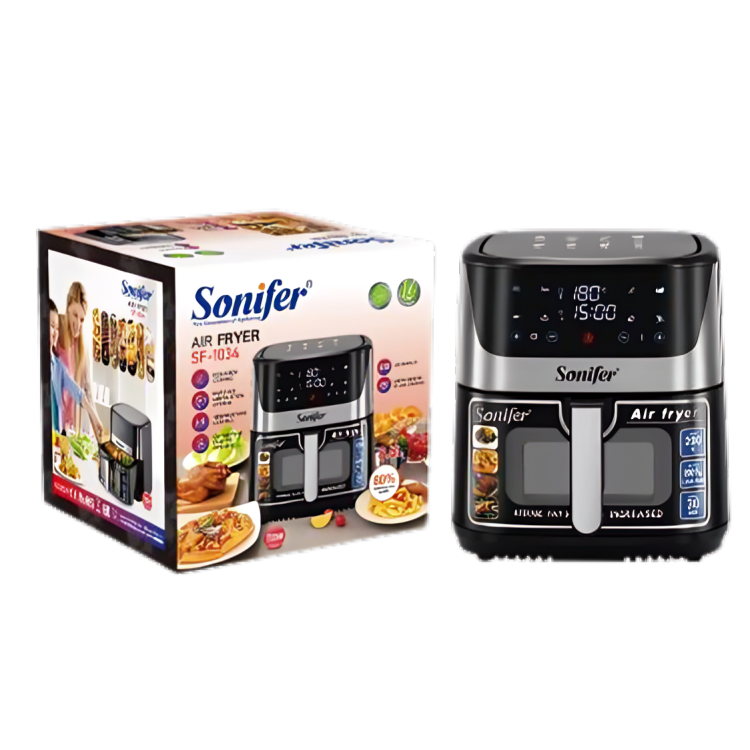 Sonifer Air Fryer | 220V | Visible Window | Digital Touch | 8.5L Capacity