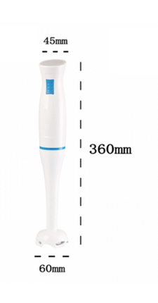 Sonifer Hand Blender | Stainless Steel Blade | Detachable Plastic Foot