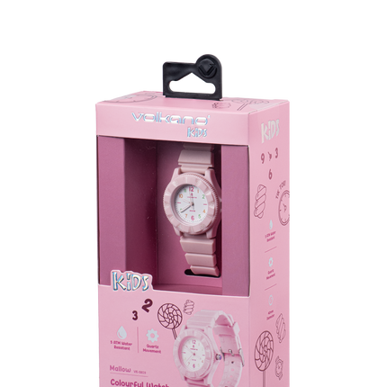 Volkano Tuffies Kids Analogue Watch - Pink