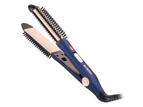 HHSC-03 Hair Straightener & Curler 55W | PTC Ceramic, 200°C in Seconds, 360° Swivel Cord