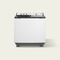 Twin Tub Washing Machine direct front view on cream background