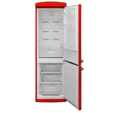 AVG Fridge Freezer 185cm | 293Ltrs | Features Multi Cooling No Frost Technology | Tempered Glass Shelves