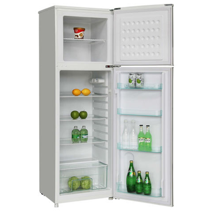 AVG Fridge Freezer 144cm / 206L / Inox