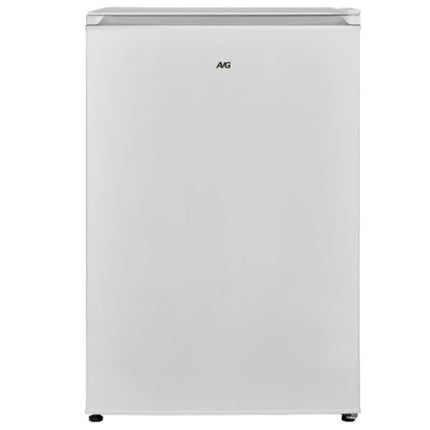 AVG Table Top Fridge Freezer – 115L Capacity, Direct Cooling, A+ (E) Energy Class, AC LED Lighting, Adjustable Glass Shelves, Reversible Doors