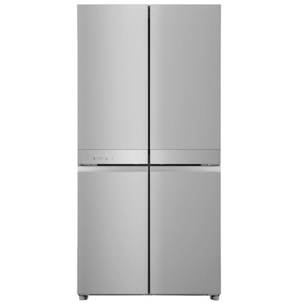 AVG Fridge Freezer 179cm / 620Ltrs / Non Frost / Inox