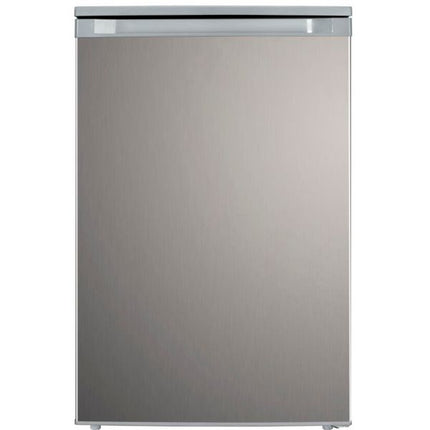 AVG Table Top Fridge Freezer – 115L Capacity, 14L 3-Star Freezer, Static Cooling, Interior Light, 1 Glass Shelf, A+ (E) Energy Class, Single Door, 85x54.5x54.5cm, Silver