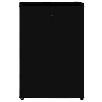 AVG Table Top Fridge with Freezer – Up to 200L, Direct Cooling, AC LED Light, Adjustable Glass Shelves, Egg Holder, Transparent Accessories, Zero Clearance, Reversible Door