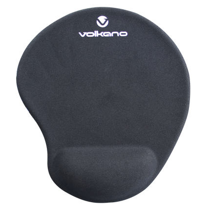 Volkano Comfort series gel wristguard mousepad - black