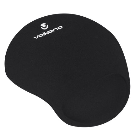 Volkano Comfort series gel wristguard mousepad - black