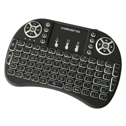 Volkano Control series Smart TV remote Control keyboard and trackpad