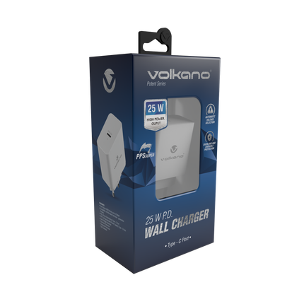 Volkano Potent series 25W P.D. / PPS Wall Charger