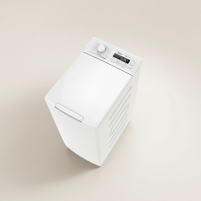 Washing Machine Three-Quarter View