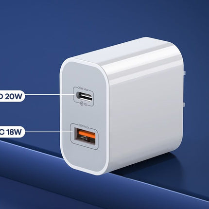 REMAX Dual USB Port Charger, 20W Output