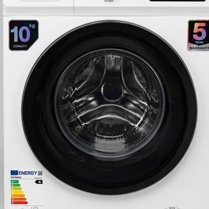 Hyundai 10KG Front Load Washing Machine - HYWM-1026B 1200 rpm