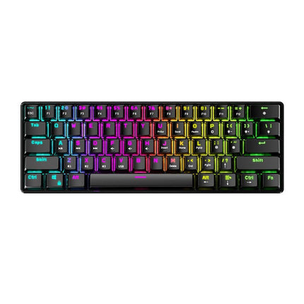 Prochimps Black Mechanical RGB Gaming Keyboard | Wireless | S61