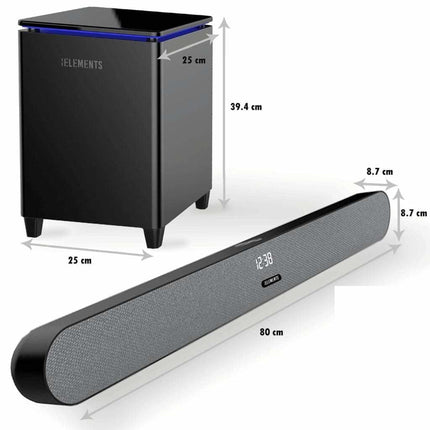 Prochimpsltd simple Wireless Subwoofer Sound Bar | KB Elements